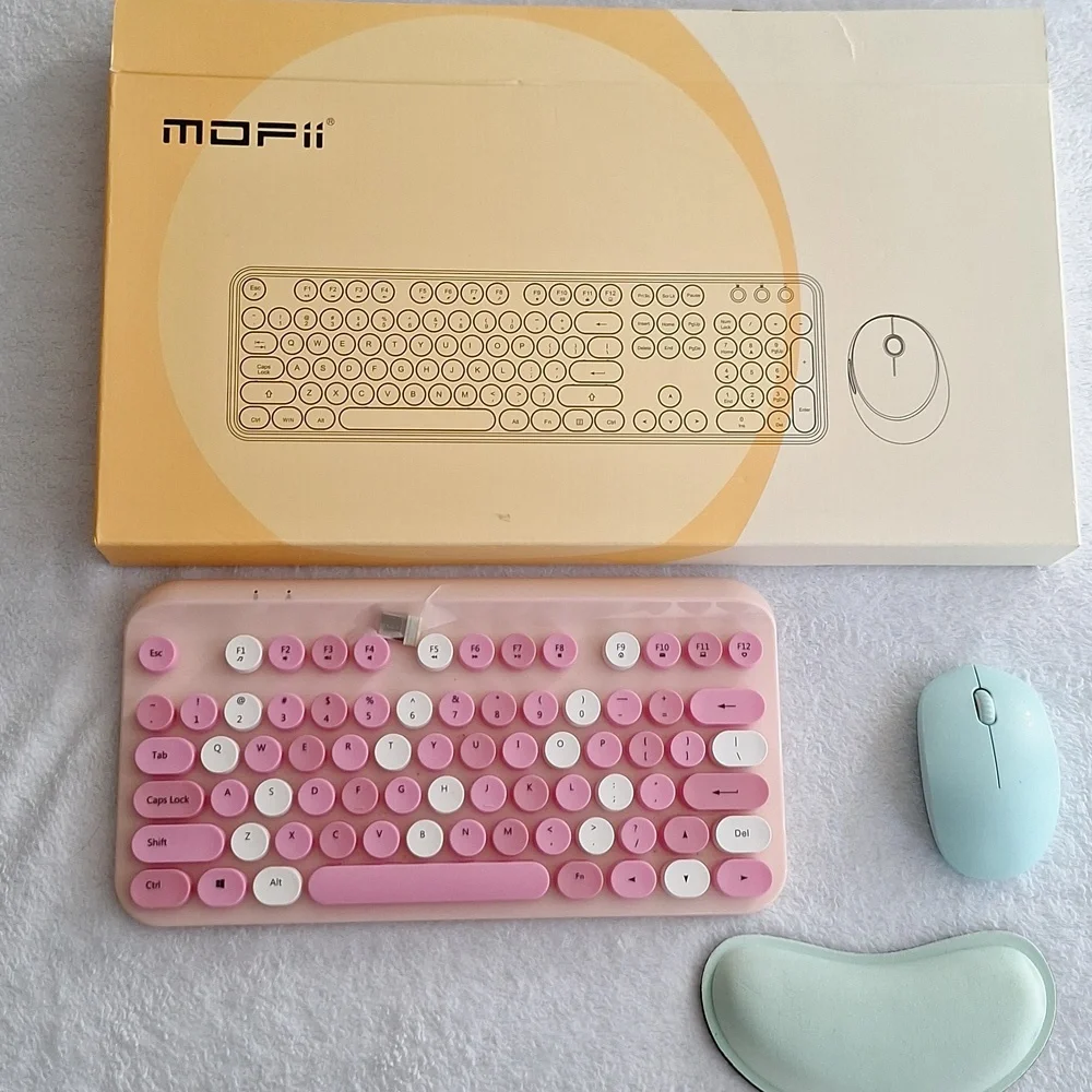 MOFII Wireless Keyboard and Wireless Seenda Mouse